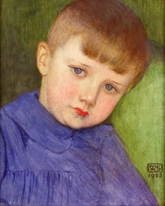 Portret van Anthony Stokes door Marianne Stokes
