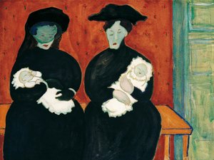 Tweelingen door Marianne von Werefkin