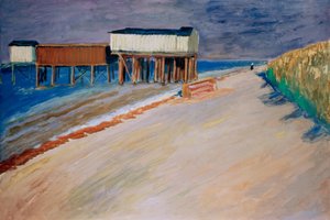 Badhuis door Marianne von Werefkin