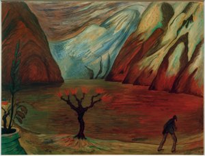 De postbode door Marianne von Werefkin