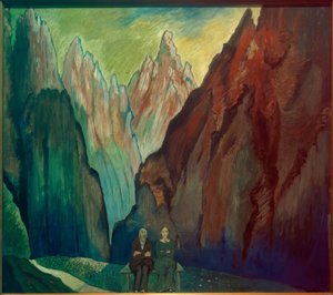 Met de rug naar het leven door Marianne von Werefkin