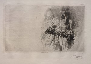 Schets (Twee Arabische figuren)