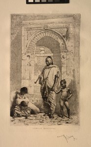 Marokkaanse Familie, 1862
