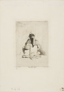 Een bedelaar door Mariano Fortuny y Marsal