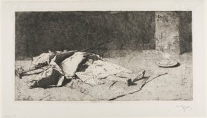 Dood Kabyle door Mariano Fortuny y Marsal
