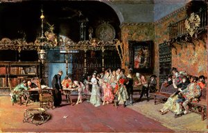 La Vicaria door Mariano José María Bernardo (1838 74) Fortuny y Carbó