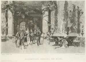 Academici kiezen het model door Mariano José María Bernardo Fortuny y Carbó
