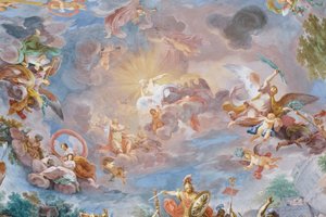 Camillus breekt het verdrag met Brenno, detail