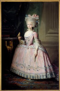 Portret van Carlota Joaquina (1775-1830) Infante van Spanje en Koningin van Portugal Schilderij door Mariano Maella (1739-1819) 18e eeuw door Mariano Salvador de Maella