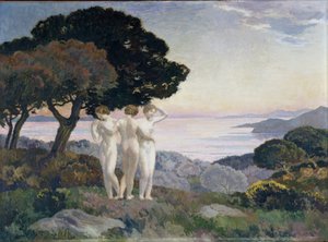 De drie Gratiën door Marie Auguste Emile Rene Menard