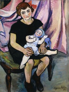 Meisje met een pop, 1920
