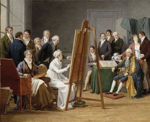 De tijd in het atelier van Madame Vincent door Marie Gabrielle Capet