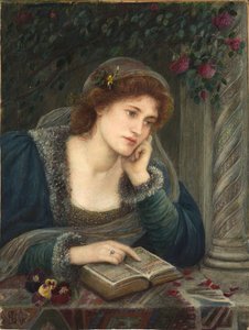 Beatrice door Marie Spartali Stillman