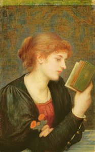 Liefdessonnetten door Marie Spartali Stillman