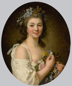 Portret van Madame de Genlis