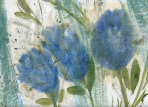 Blauwe bloemen, 2020