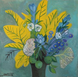 Modern botanisch boeket door Marina Gorkaeva