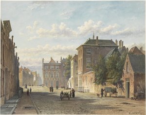 De Gedempte Burgwal te 