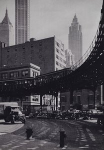 Manhattan: Coenties Slip, verhoogde spoorweg