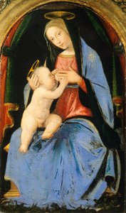 Madonna en Kind door Mariotto Albertinelli