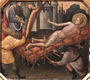 Het martelaarschap van St. Laurentius