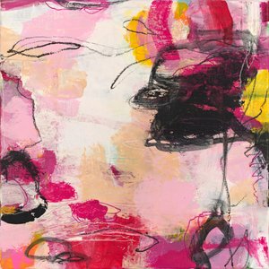 Dynamische roze uitstraling