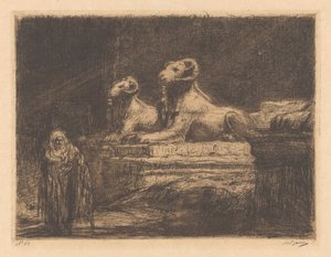 Egyptische tempelwachters