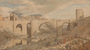 Brug bij Toledo door Marius Bauer