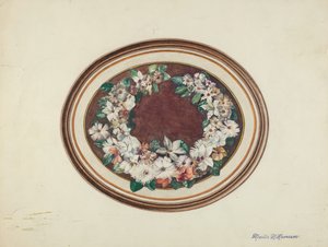 Verenkrans, ca. 1940 door Marius Hansen