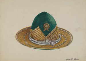 Spaans Zuidwesten: Hoed, ca. 1937 door Marius Hansen