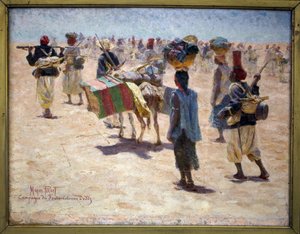 Senegalese achterhoede schutters, Fouta campagne (Guinee; Fouta-Djalon), Dodds kolom, schets