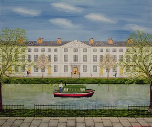 De kanaalschuit door Mark Baring