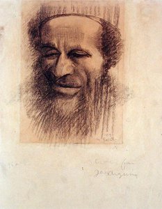 Hoofd van een Rabbi, c.1910 door Mark Gertler