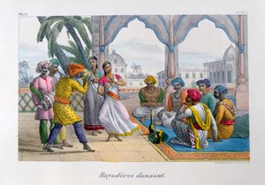 Bayadères Dansen, 1828
