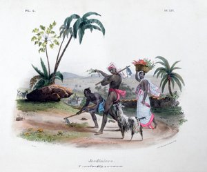 Tuinmannen, 1828 door Marlet et Cie