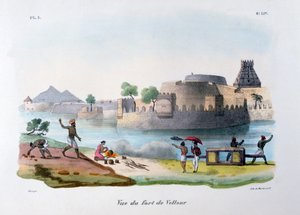 Het Fort van Vellore, India