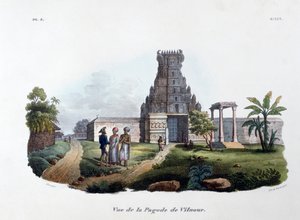 De pagode van Vilnour door Marlet et Cie
