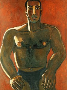 Madawaska-Acadian licht-zwaar door Marsden Hartley