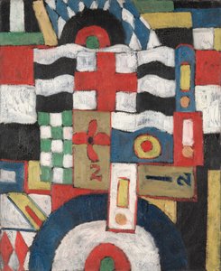 Militair door Marsden Hartley
