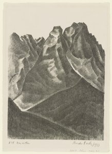Waxenstein door Marsden Hartley