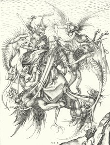 Verleiding van St. Antonius (gravure)