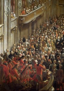 Mozart kind bij de muzikanten (detail)