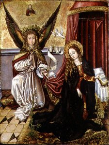 De Aankondiging door Martin (follower of) Schongauer
