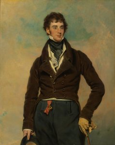 Portret van een Heer, circa 1815-1830 door Martin Archer Shee