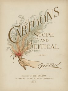 Titelpagina Illustratie voor Cartoons Sociaal en Politiek door Cynicus door Martin Cynicus Anderson