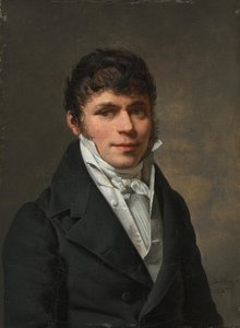 Nicolas Louis Faret en Madame Nicolas Louis Faret, 1812 door Martin Drölling