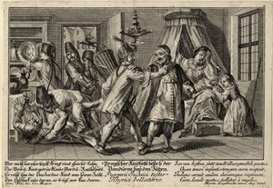 De Pandurs bezoeken de Joden, ca. 1756