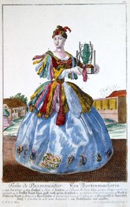 De Vrouw van een Stoffeerder, ca. 1735