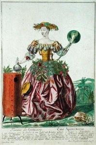 De vrouw van de apotheker, ca.1735