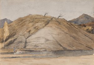 De oevers van de Scrivia, Arquata, Italië door Martin Hardie